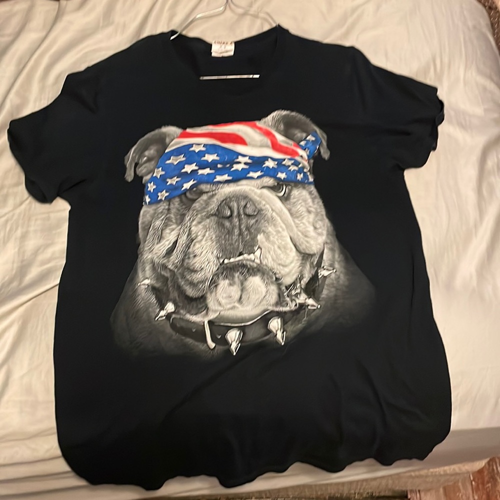 American bulldog Medium shortsleev Tshirt
